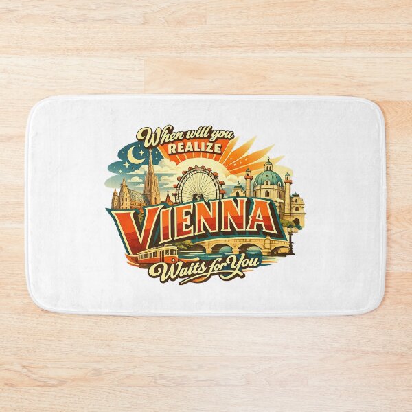 Item preview, ¿Cuándo te darás cuenta de que Viena te espera? designed and sold by graphic-genie.