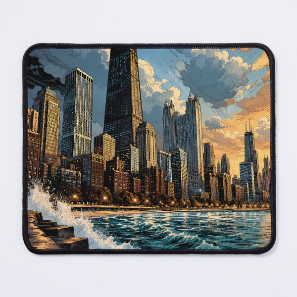 Item preview, Chicago designed and sold by MarkColeImaging.