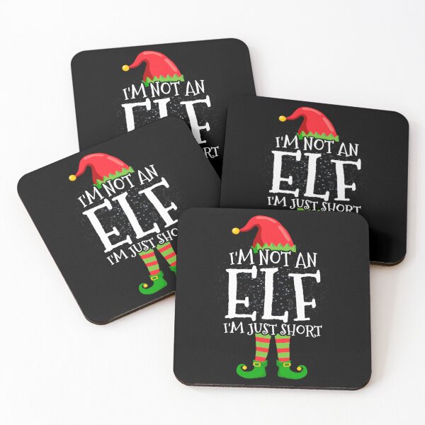 Item preview, I'm Not An Elf I'm Just Short - Funny Christmas Pajama Party designed and sold by CosmoKitsch.