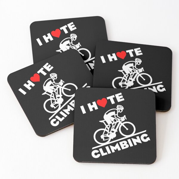 Item preview, I Hate Climbing Cycling designed and sold by Esskay Designs.