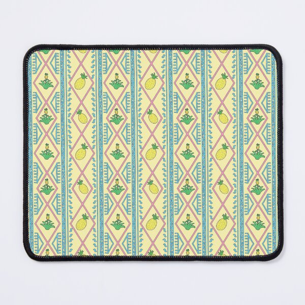 Item preview, Pastel Pineapple Tribal Seamless Pattern designed and sold by thanratdesign.