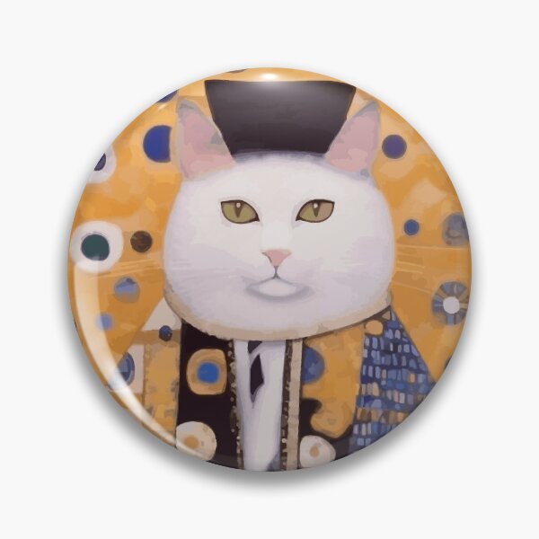 Item preview, Klimt Cat Chinese Emperor  designed and sold by Vicky Brago-Mitchell®.
