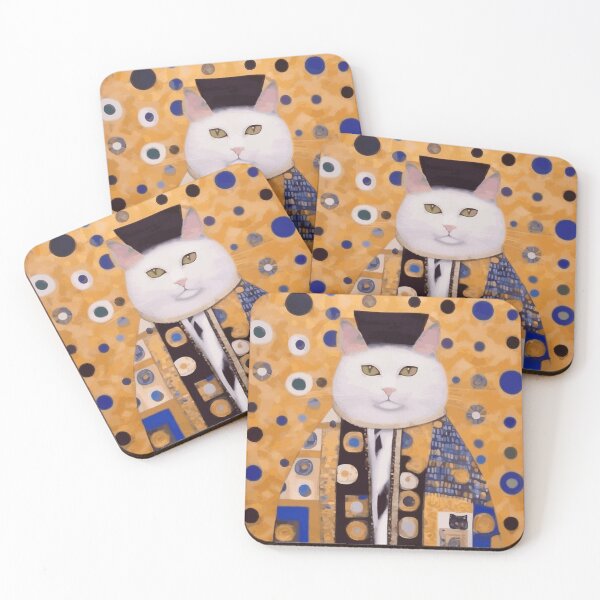 Item preview, Klimt Cat Chinese Emperor  designed and sold by Vicky Brago-Mitchell®.