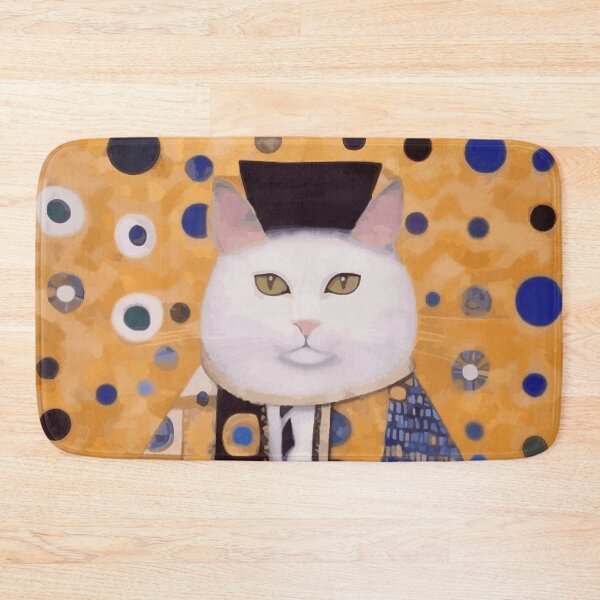 Item preview, Klimt Cat Chinese Emperor  designed and sold by Vicky Brago-Mitchell®.