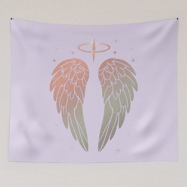 Item preview, Celestial Angel Wings – Divine Light Spiritual Design designed and sold by CosmicQuietLab.