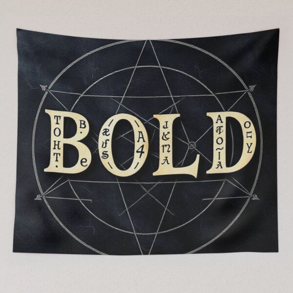 Item preview, BOLD in Star Circle designed and sold by RAISC.