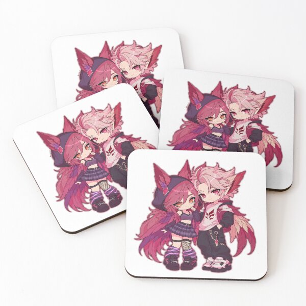 Item preview, Xayah and Rakkan chibi designed and sold by Ovarkt.