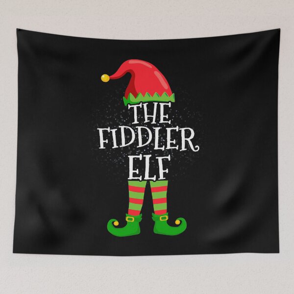 Item preview, FIDDLER Elf Family Matching Christmas Group designed and sold by CosmoKitsch.