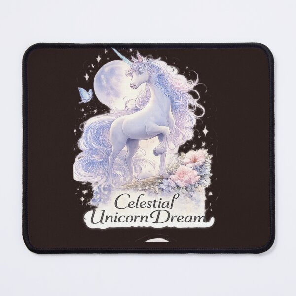 Item preview, Celestial Unicorn Dream Fantasy Aesthetic Cute Unicorn Art designed and sold by Artbysarmina.