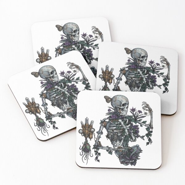 Item preview, Bones and Botany Sticker designed and sold by SignalStatic.