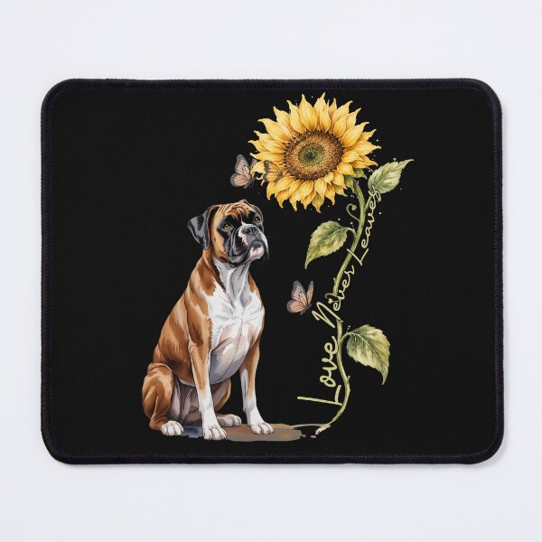 Item preview, Love Never Leaves Boxer Dog Memorial | Sunflower Pet Remembrance designed and sold by tamdevo1.