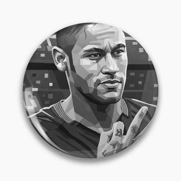 Item preview, Neymar Grayscale  designed and sold by Japanese art.