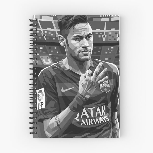 Item preview, Neymar Grayscale  designed and sold by Japanese art.