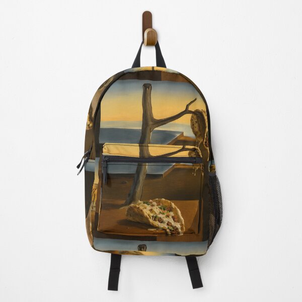 Item preview, Persistence of Melting Tacos | Surreal Food Art Parody designed and sold by Verdant Rose Studio.