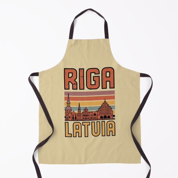 Item preview, Riga Latvia Retro Travel Shirt | Baltic Summer Vintage City Design designed and sold by Timeless Design.