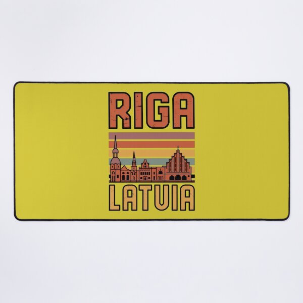 Item preview, Riga Latvia Retro Travel Shirt | Baltic Summer Vintage City Design designed and sold by Timeless Design.