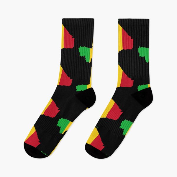 Item preview, Mali Map Flag Silhouette Africa Travel Pride Gift designed and sold by NTGUILTY.