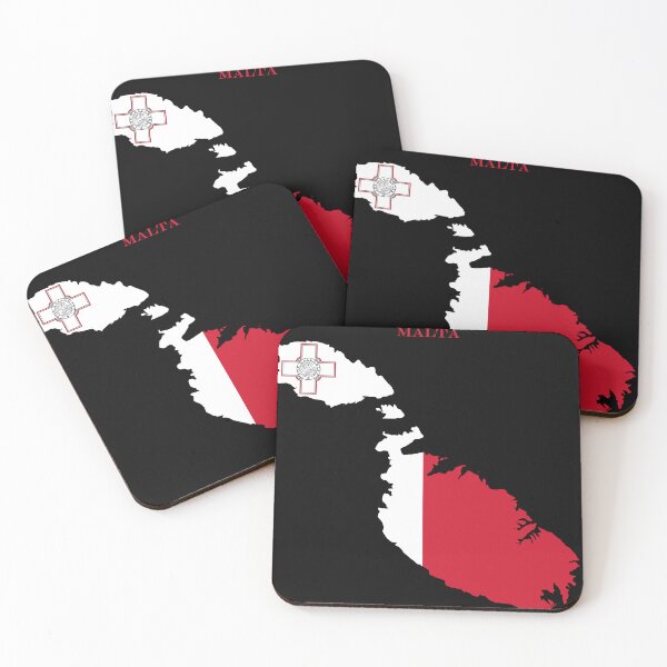 Item preview, Malta Map Flag Silhouette Europe Travel Pride Gift designed and sold by NTGUILTY.
