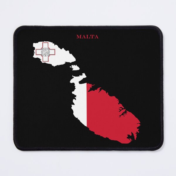 Item preview, Malta Map Flag Silhouette Europe Travel Pride Gift designed and sold by NTGUILTY.