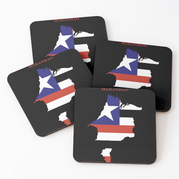 Item preview, Maranhao Map Flag Silhouette Brazil Travel Pride Gift designed and sold by NTGUILTY.