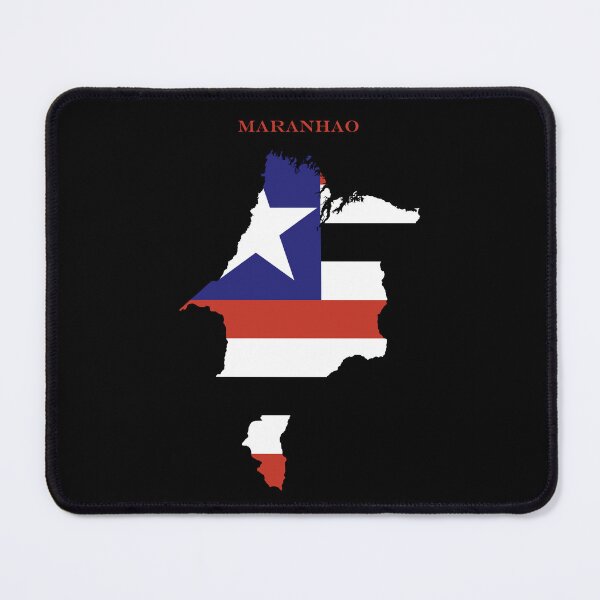 Item preview, Maranhao Map Flag Silhouette Brazil Travel Pride Gift designed and sold by NTGUILTY.