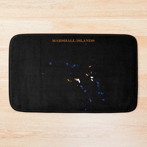 Item preview, Marshall Islands Map Flag Silhouette Oceania Travel Pride Gift designed and sold by NTGUILTY.