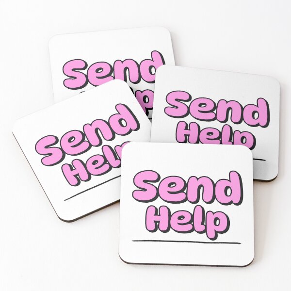 Item preview, Send Help designed and sold by GlimmerAura.