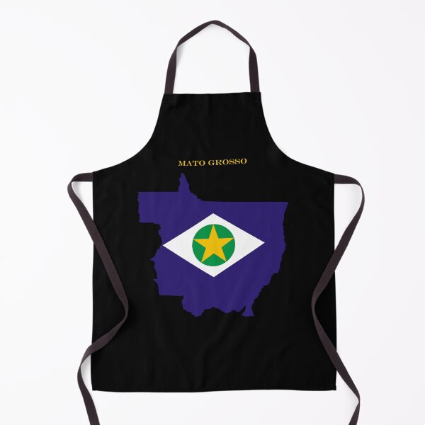 Item preview, Mato Grosso Map Flag Silhouette Brazil Travel Pride Gift designed and sold by NTGUILTY.