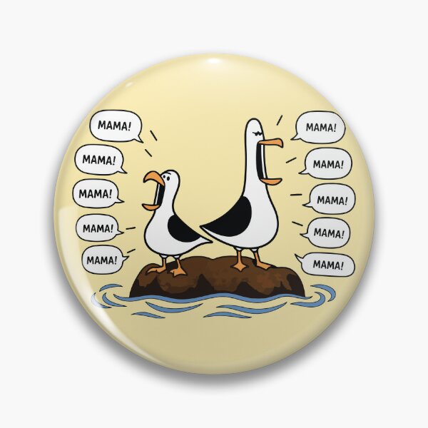 Item preview, Funny Screaming Seagulls Mama designed and sold by BrownHorse90s.