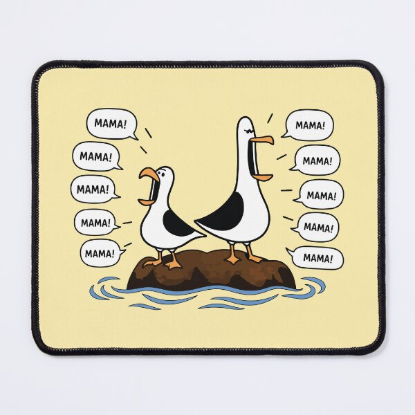 Item preview, Funny Screaming Seagulls Mama designed and sold by BrownHorse90s.