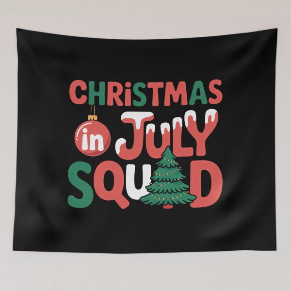 Item preview, Christmas in July Squad Merry Xmas designed and sold by SapfireStuArt.