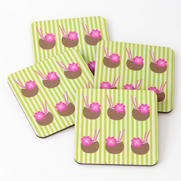 Item preview, Lime and the coconut stripes designed and sold by Meli-moo.