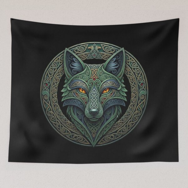 Item preview, Celtic Fox designed and sold by Kirrindy Designs.