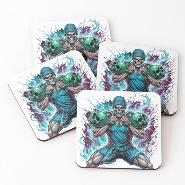 Item preview, Iron Undead: Arnold's Skull Gym designed and sold by NoriudaR.