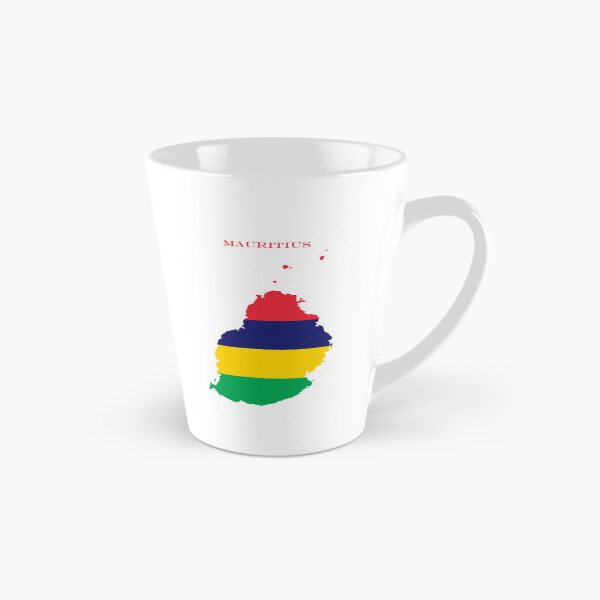 Item preview, Mauritius Map Flag Silhouette Africa Travel Pride Gift designed and sold by NTGUILTY.