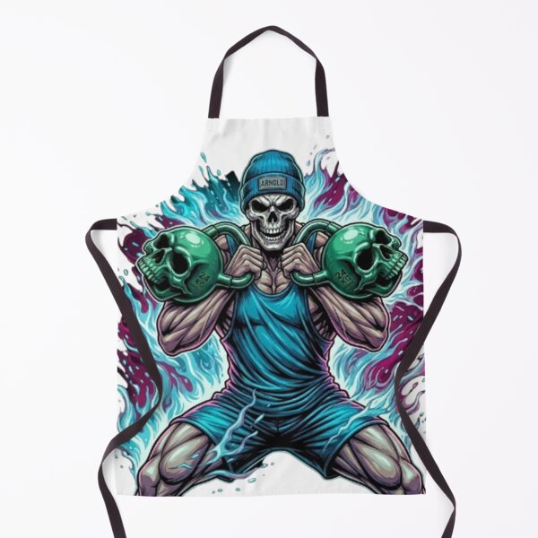 Item preview, Iron Undead: Arnold's Skull Gym designed and sold by NoriudaR.