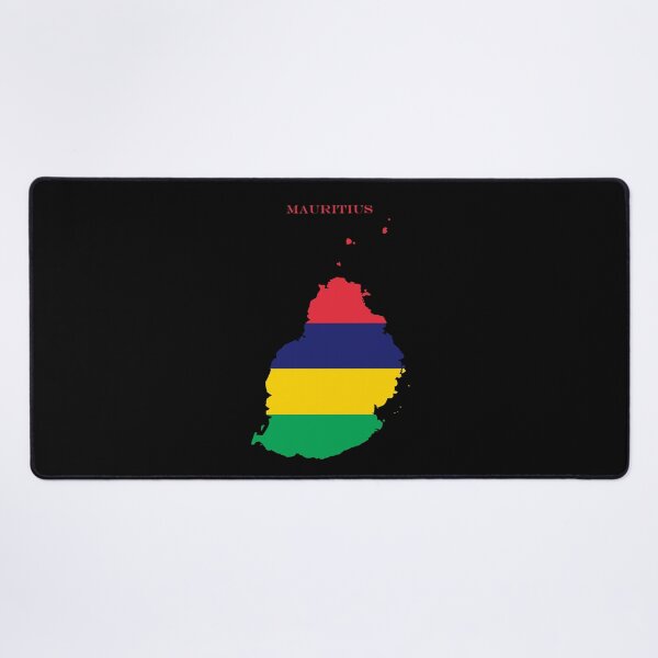 Item preview, Mauritius Map Flag Silhouette Africa Travel Pride Gift designed and sold by NTGUILTY.