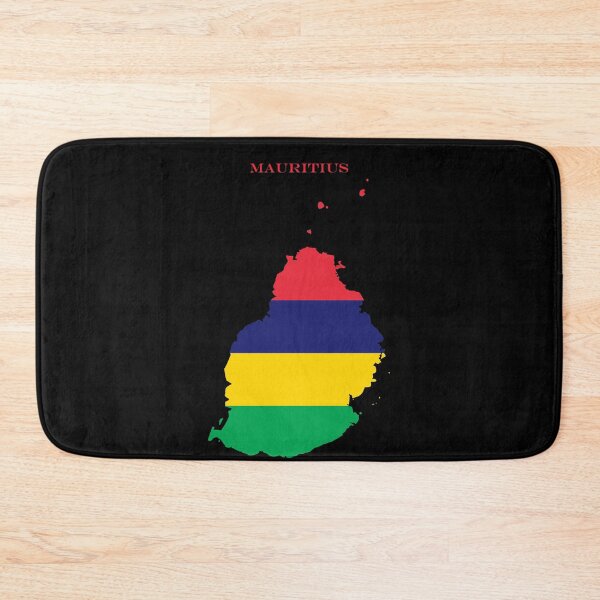 Item preview, Mauritius Map Flag Silhouette Africa Travel Pride Gift designed and sold by NTGUILTY.