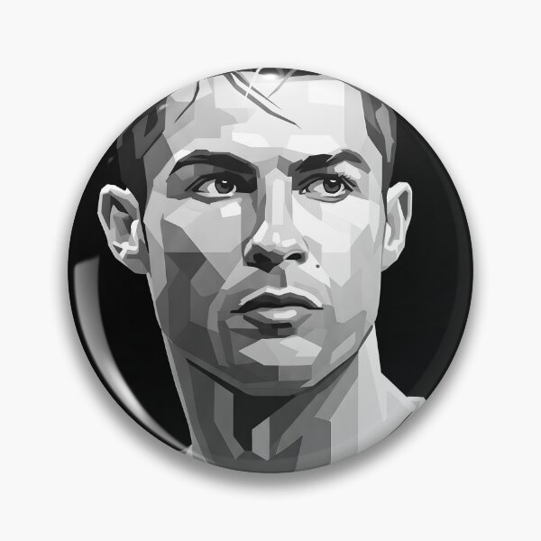 Item preview, Cristiano Ronaldo Grayscale  designed and sold by Japanese art.