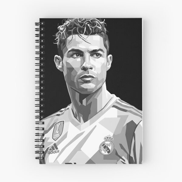 Item preview, Cristiano Ronaldo Grayscale  designed and sold by Japanese art.