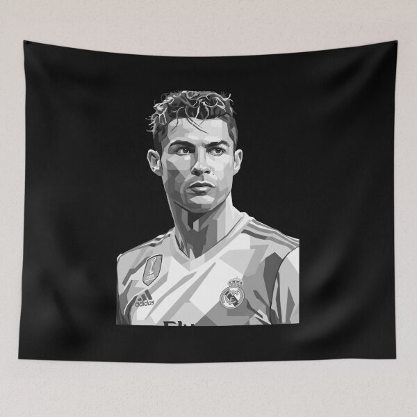 Item preview, Cristiano Ronaldo Grayscale  designed and sold by Japanese art.
