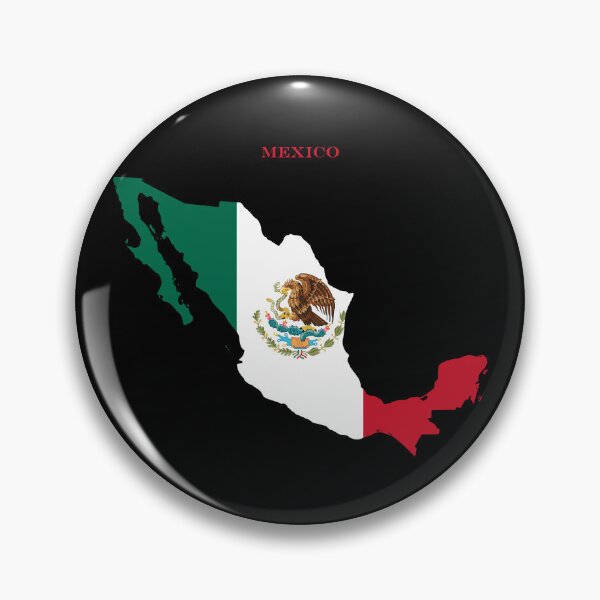 Item preview, Mexico Map Flag Silhouette America Travel Pride Gift designed and sold by NTGUILTY.