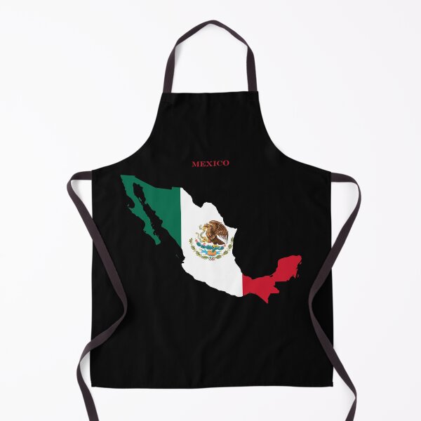 Item preview, Mexico Map Flag Silhouette America Travel Pride Gift designed and sold by NTGUILTY.