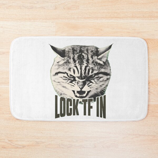 Item preview, Intense Feline Lock In Slogan Shirt designed and sold by GiaoCalonas.