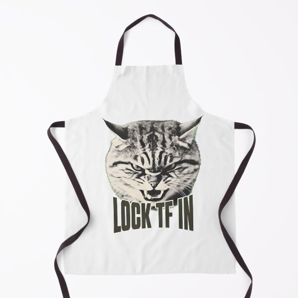 Item preview, Intense Feline Lock In Slogan Shirt designed and sold by GiaoCalonas.