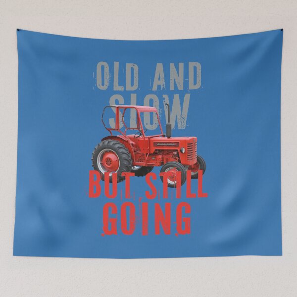 Item preview, Vintage Tractor, Old And Slow But Still Going designed and sold by studio838.