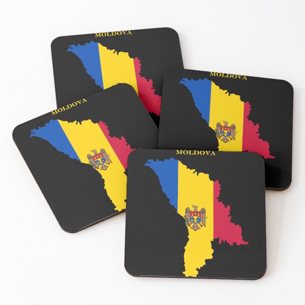 Item preview, Moldova Map Flag Silhouette Europe Travel Pride Gift designed and sold by NTGUILTY.