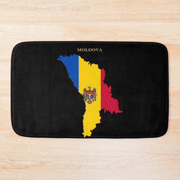 Item preview, Moldova Map Flag Silhouette Europe Travel Pride Gift designed and sold by NTGUILTY.