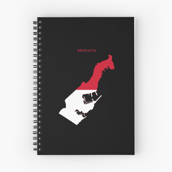 Item preview, Monaco Map Flag Silhouette Europe Travel Pride Gift designed and sold by NTGUILTY.