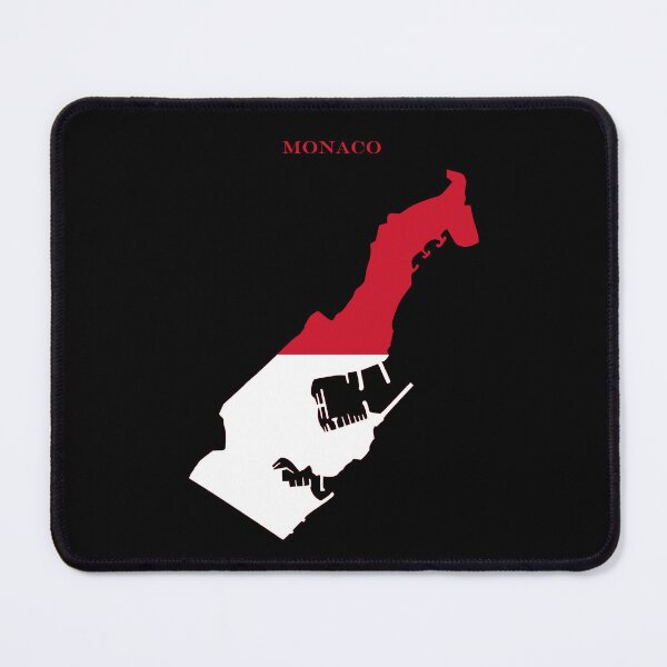 Item preview, Monaco Map Flag Silhouette Europe Travel Pride Gift designed and sold by NTGUILTY.